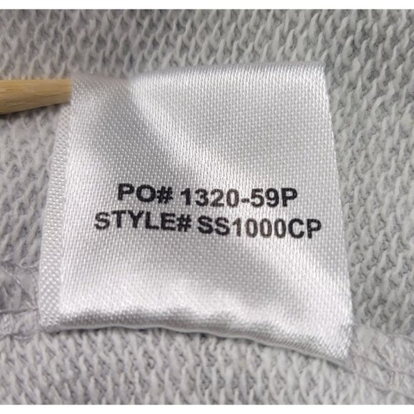 LuLaRoe 3X Gray Logan Crew Neck Relaxed Sweatshirt Wild Free Collection Campfire - Picture 6 of 10